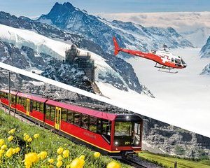 Jungfraujoch Day tour from Bern by limo, train and helicopter