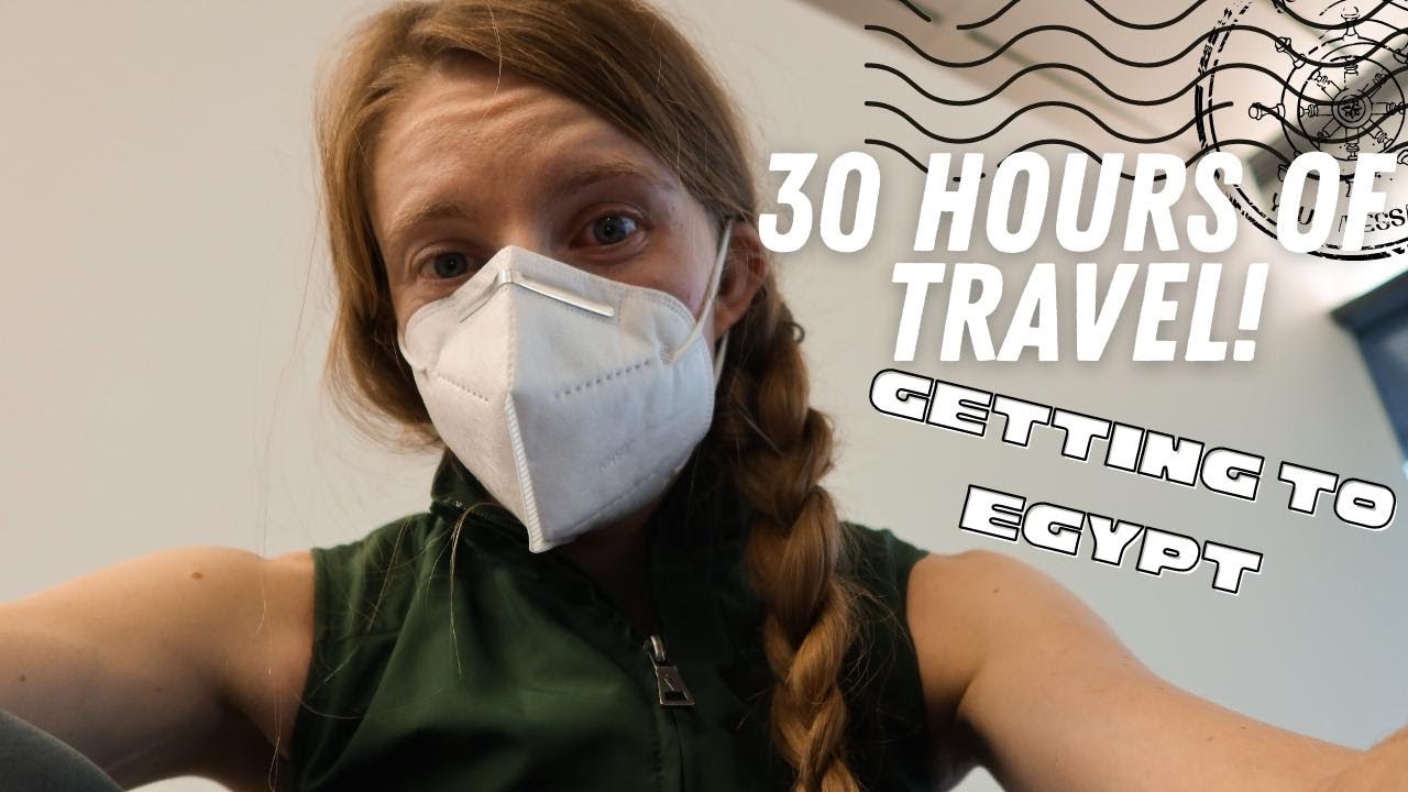 Flying to Egypt | 30 HOURS OF TRAVEL!! Egypt Travel Vlog