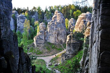 Prague to Germany: Prachov Rocks Hike-East Germany Visit w/ Lunch