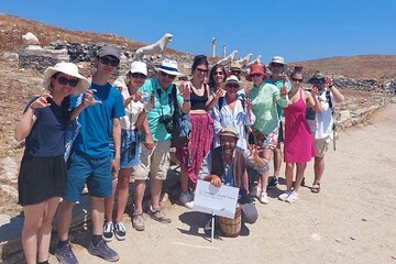 From Naxos or Paros: Delos and Mykonos visit with Expert Guide (full day cruise)