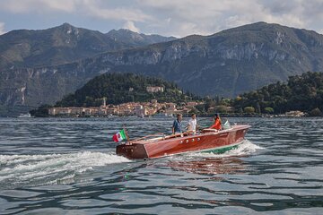 Luxury Private Speedboat Tour on Como Lake