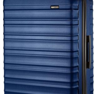 AmazonBasics 68 cm Navy Blue Hardsided Check-In Trolley