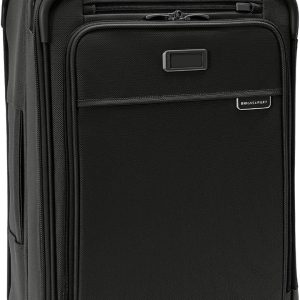 Briggs & Riley Baseline Essential Softside Carry-On Spinner Luggage, Black