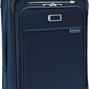 Briggs & Riley Baseline Essential Softside Carry-On Spinner Luggage, Navy