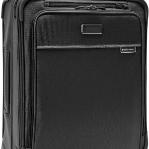Briggs & Riley Baseline Global 21 Inch Softside Carry-On Spinner, Black